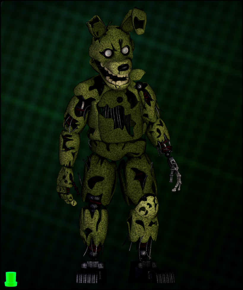 Spring Trap Files Springtrap ( The Freddy Files) by RaulHG-Games on DeviantArt