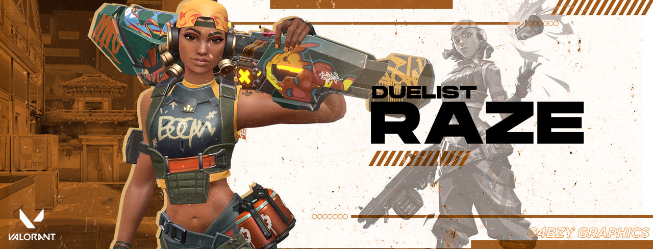 RAZE by G4bzy Graphics by adrianthearranger on DeviantArt