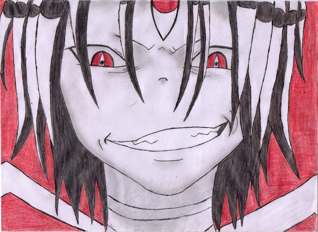 Asura's cute yet creepy smile :3 by DemonMew on DeviantArt