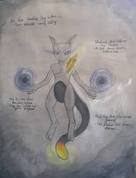 Shadow Mewtwo Divine Ascension by DemonMew