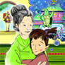 Urashima with mom