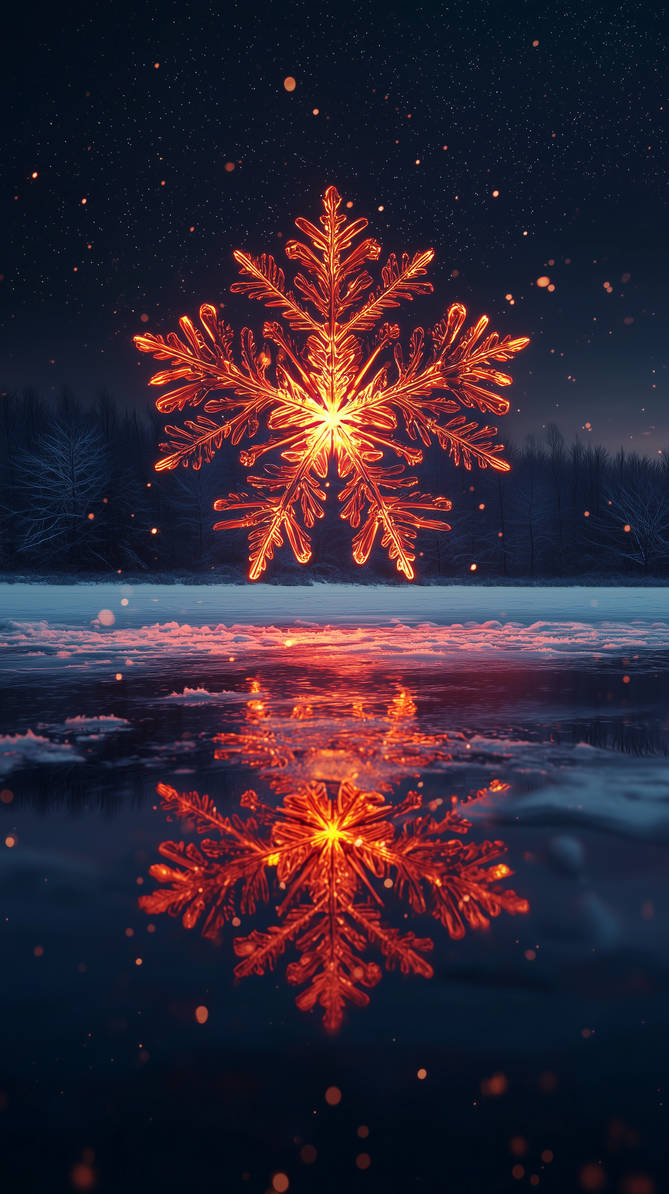 Snowflake lightpainting on lake 10 by ImaginaryCanvasWorks on DeviantArt