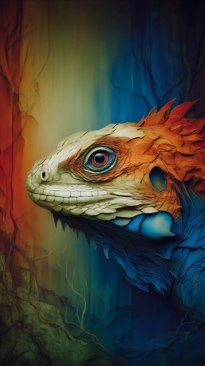 Lizards of distinction 3 by ImaginaryCanvasWorks on DeviantArt