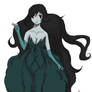 marceline in her bal dress