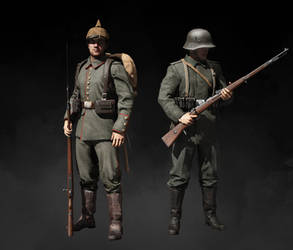 Better German Soldier 1914 and 1918