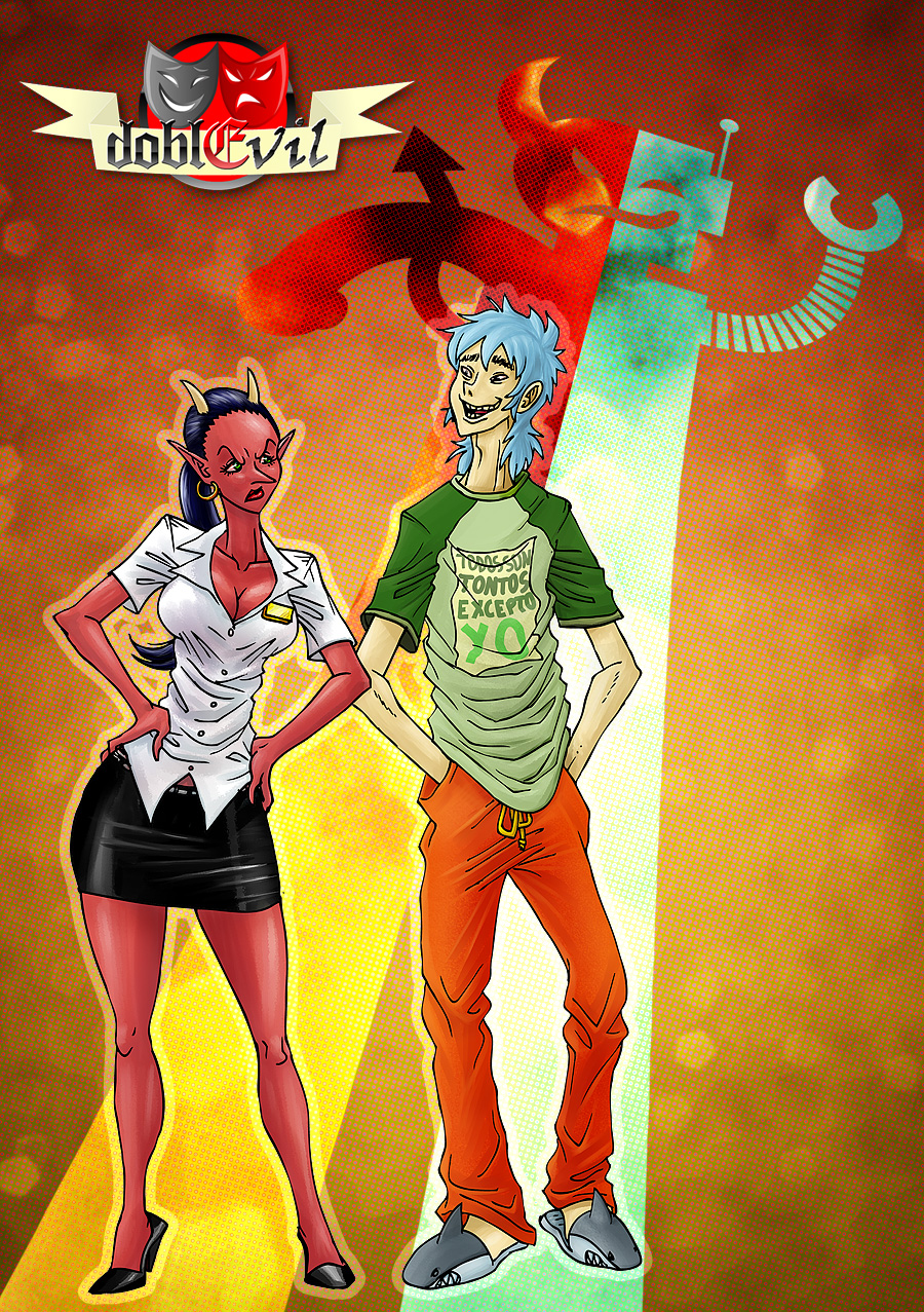 - DOBLEVIL - Cover 01 by FelipeChoque