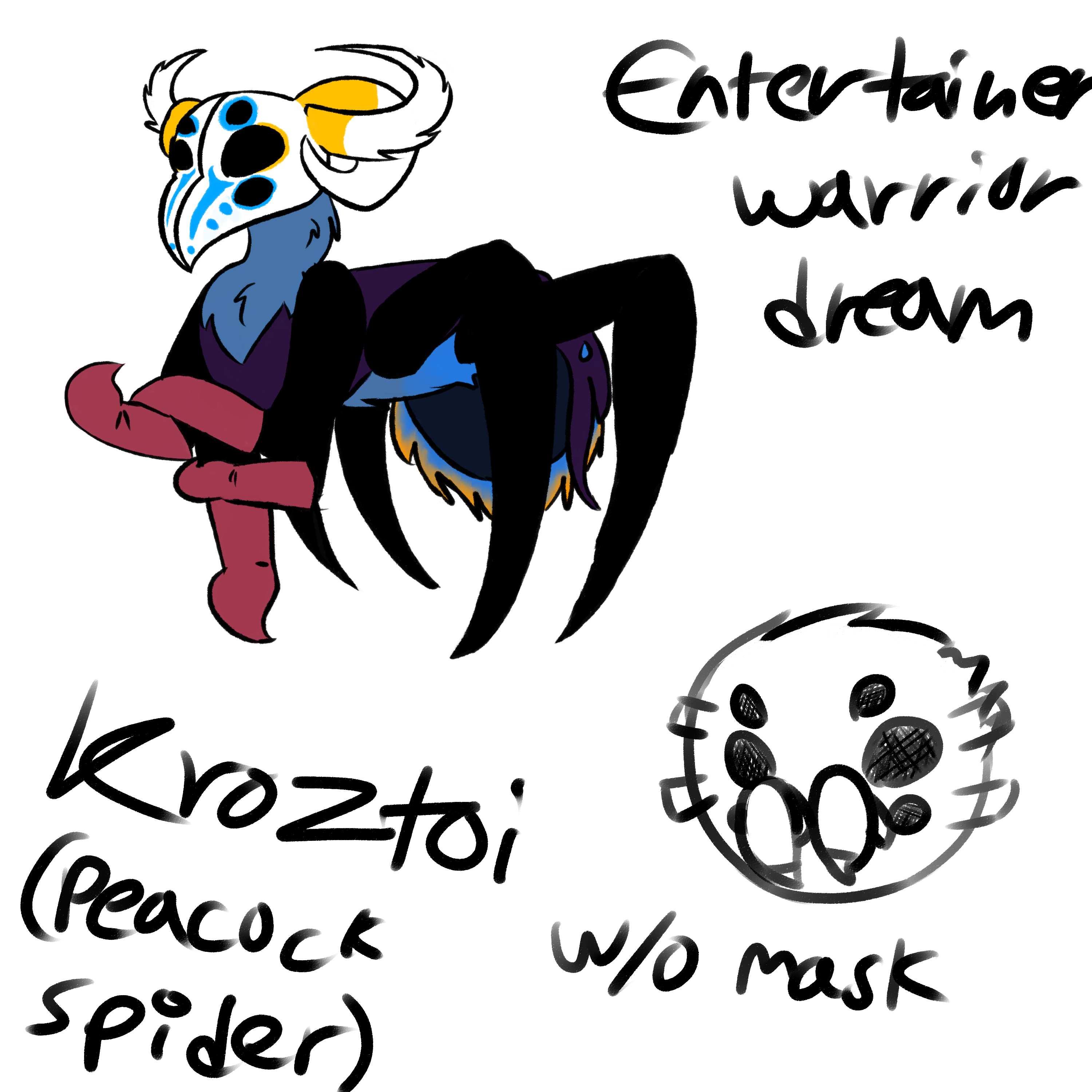 Entertainer Kroztoi (Hollow Knight OC)