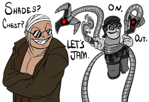 San and Ock {MadCom/Spider-Man}