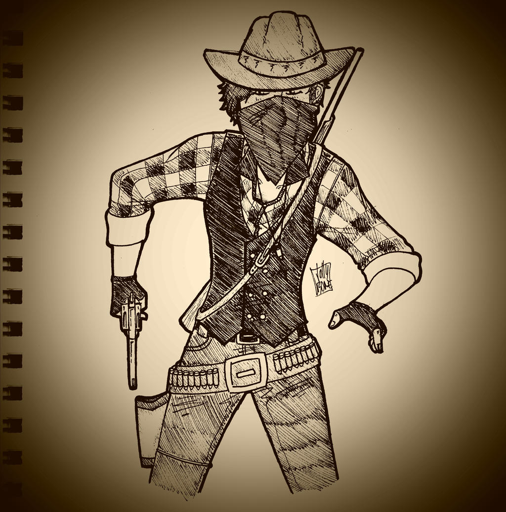 RDR2: Outlaw by JollyBone on DeviantArt
