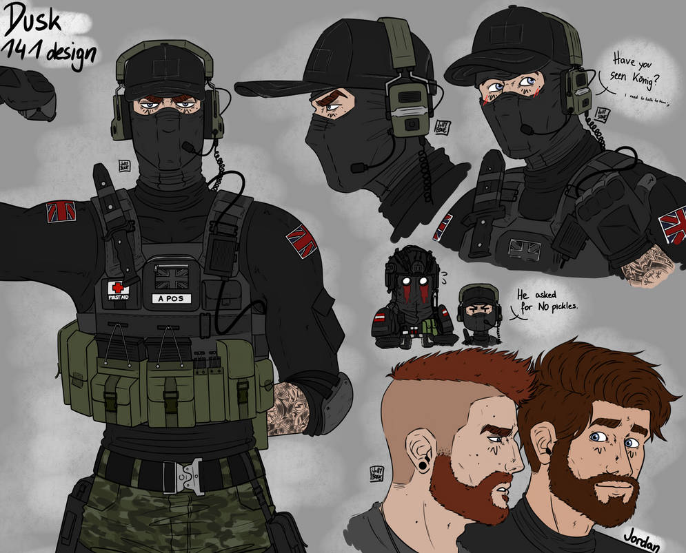 COD: MW2 OC- Sgt. Maxwell 'Dusk' Dawson by JollyBone on DeviantArt