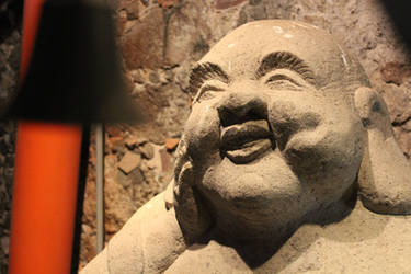 Contemplative Budai