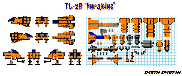 TL-2B 'Herakles' in 's templates by D4RTHSP4RT4N on DeviantArt