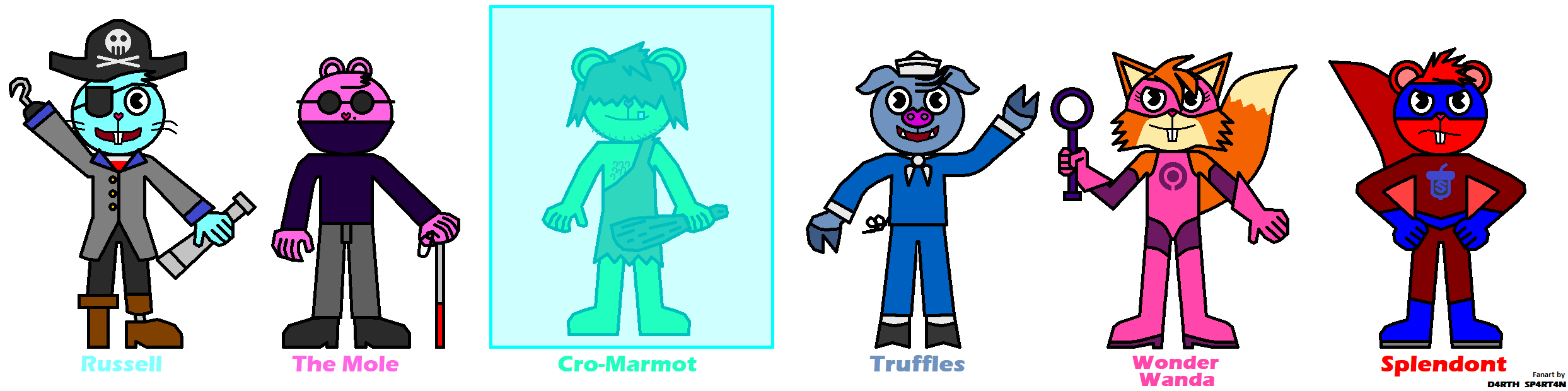 HTF Teens (Pt.4) by D4RTHSP4RT4N on DeviantArt