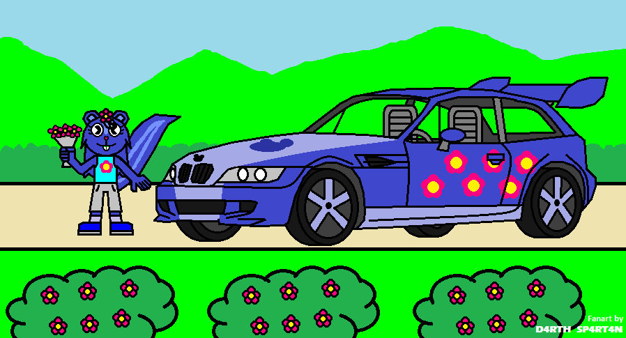 HTF Petunia's race car by D4RTHSP4RT4N on DeviantArt