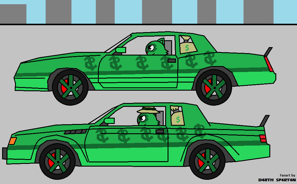 HTF Lifty and Shifty's race cars by D4RTHSP4RT4N on DeviantArt