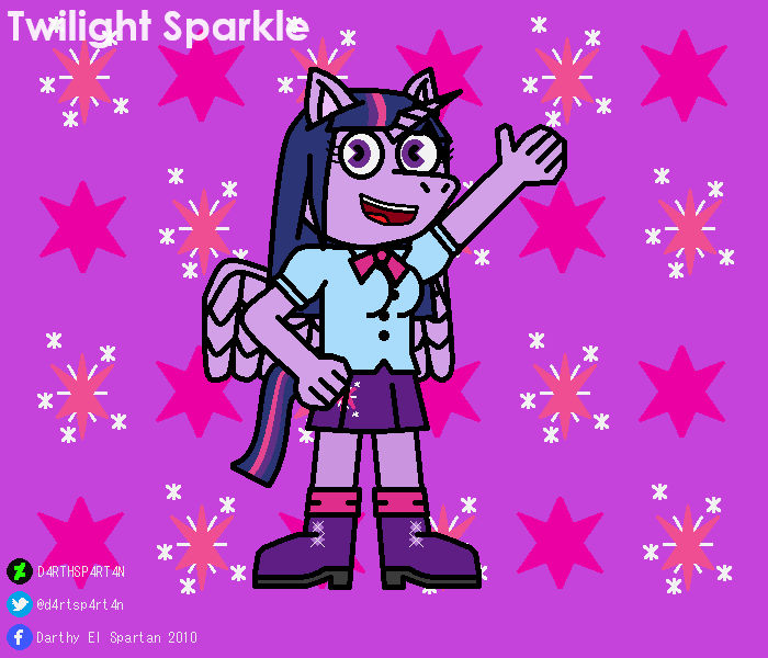 HTF x MLP: Twilight Sparkle by D4RTHSP4RT4N on DeviantArt