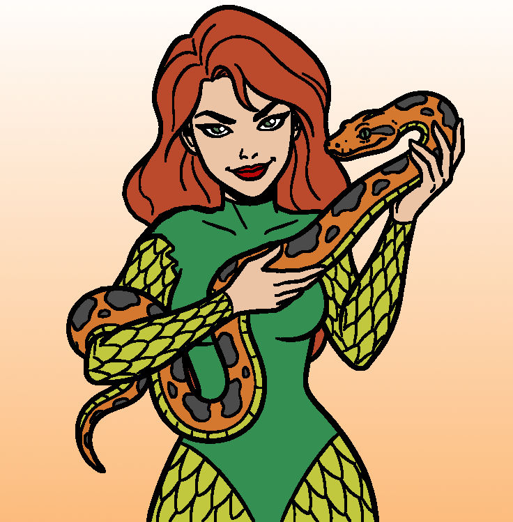 Python Princess and her Pet by CrystalineCodexR on DeviantArt