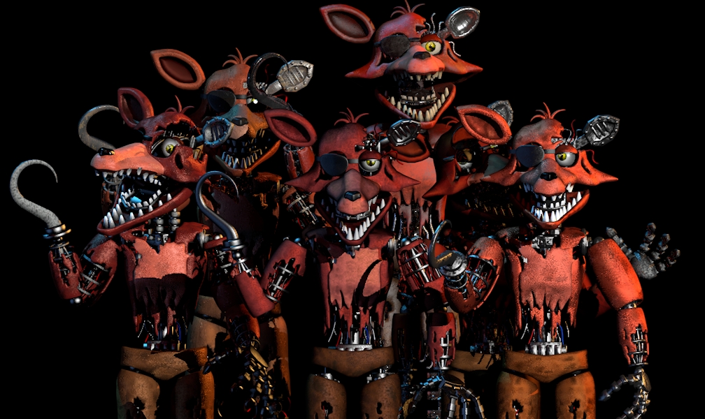 FNaF Withered Foxy  Fnaf, Foxy, Deviantart