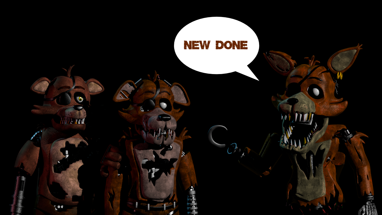 Fixed Withered Foxy Update by YinyangGio1987 on DeviantArt