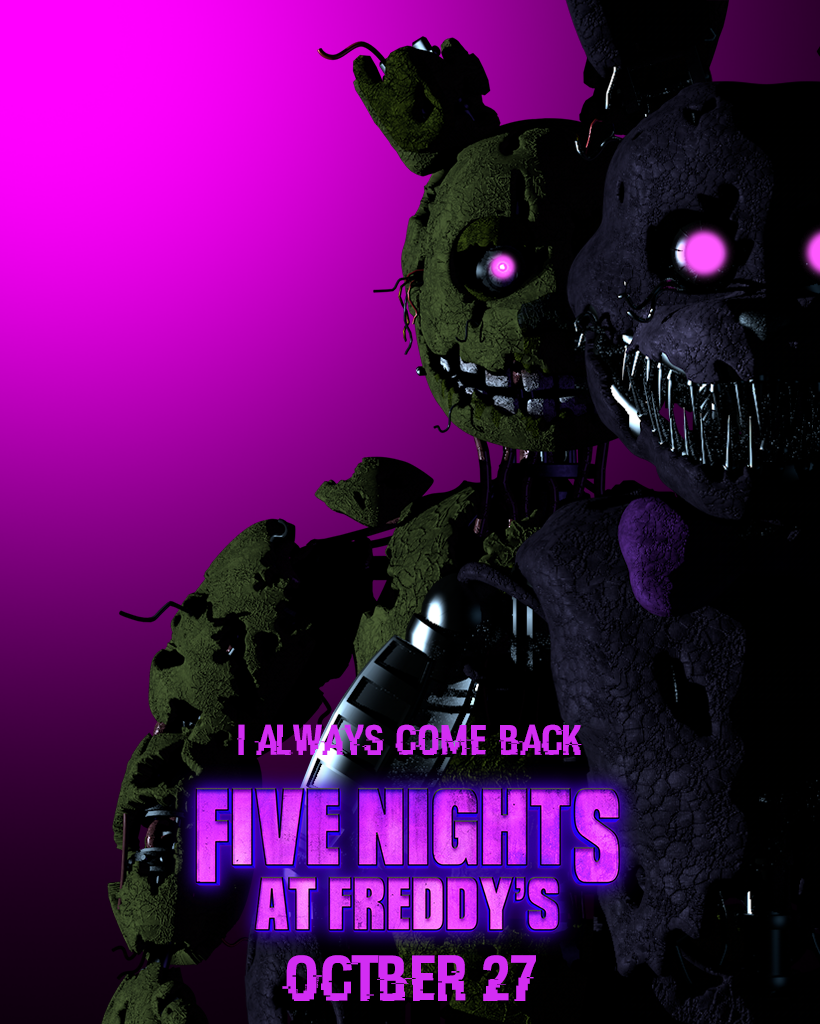 FNaF 2 The Movie Poster V3 by zerodigitalartsYmore on DeviantArt