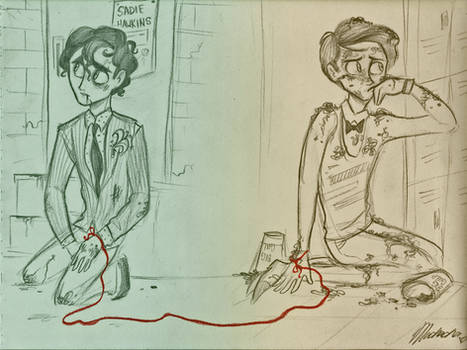 Klaine: Red String of Fate