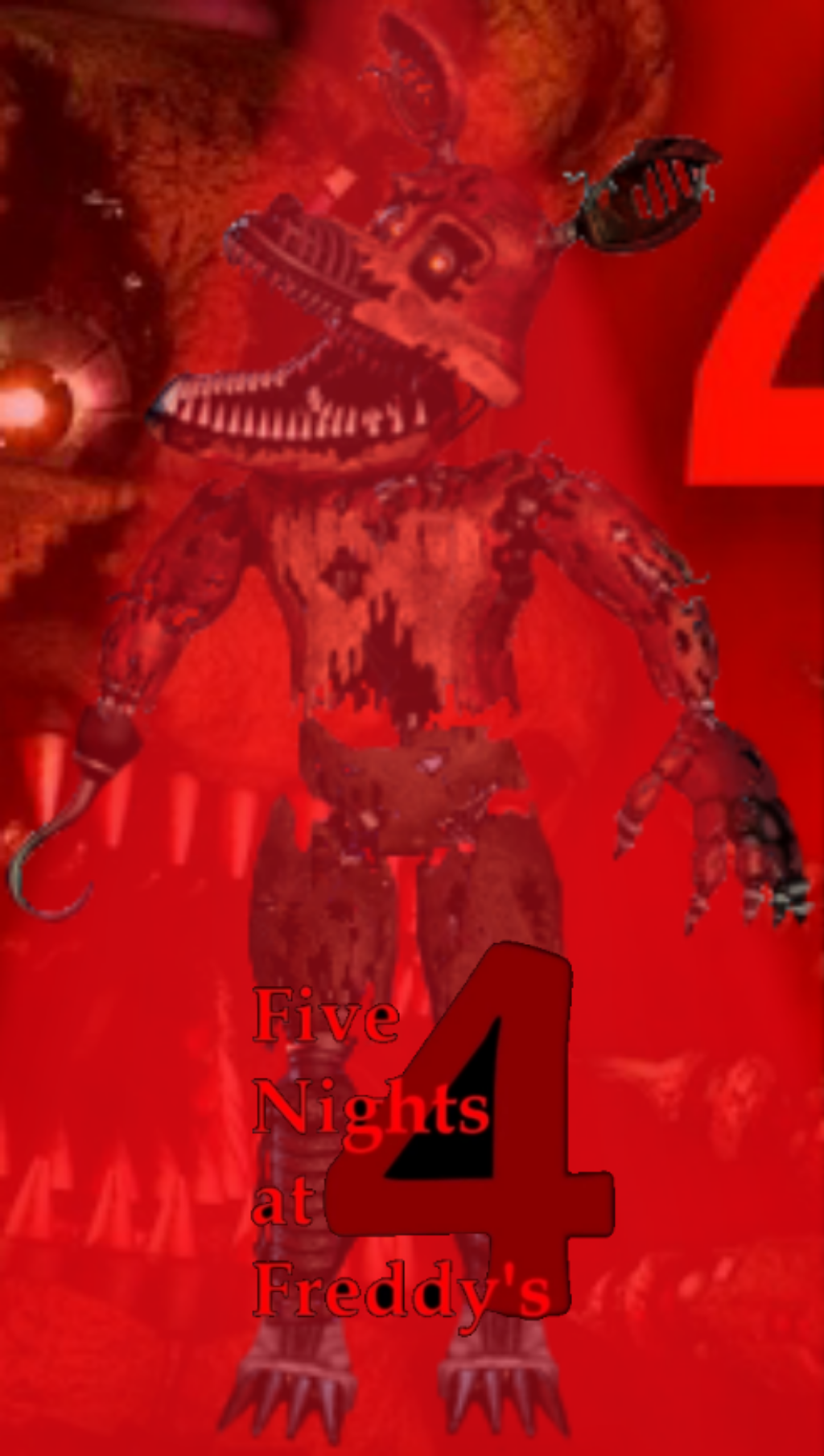 Nightmare Foxy wallpaper by purple_glitchfnaf - Download on ZEDGE