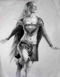 Supergirl Drawing