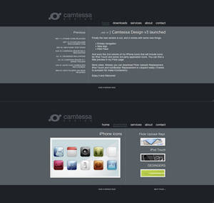 Camtessa Design v3 - Website