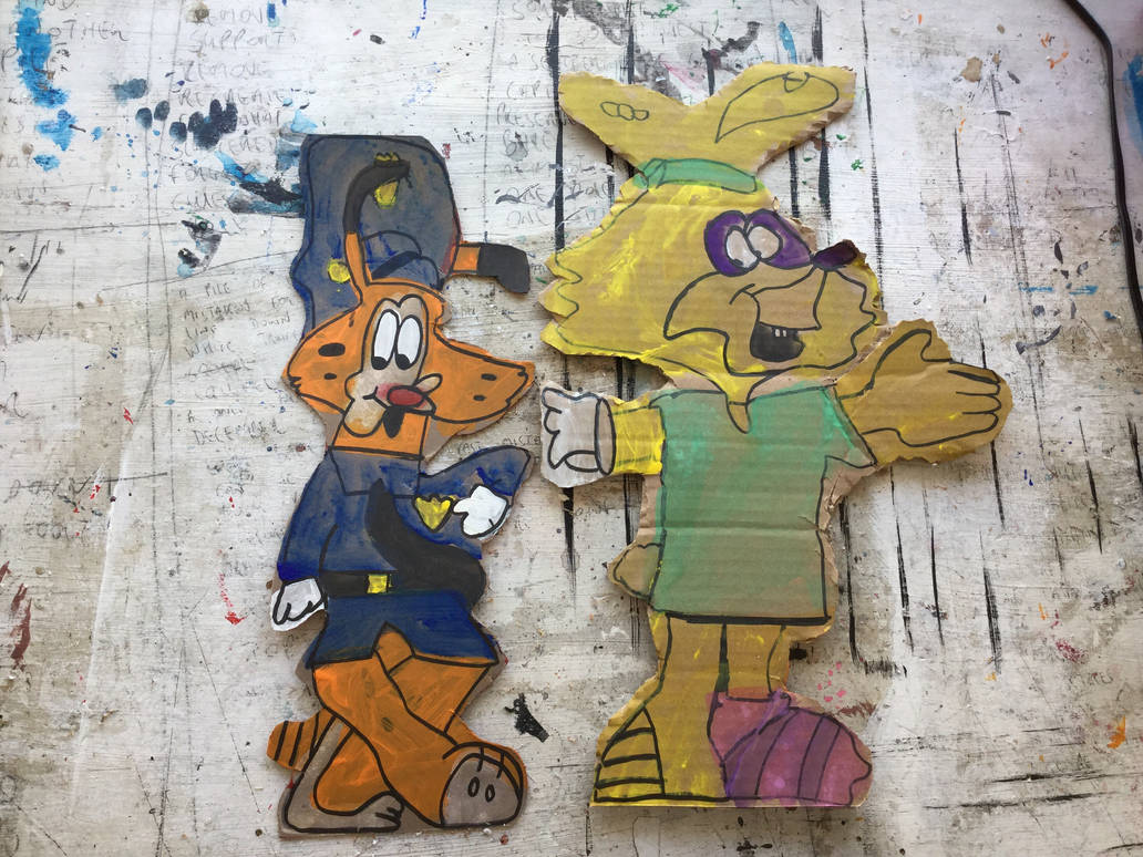 Bonkers and Fall Apart Rabbit. by Jules2005 on DeviantArt