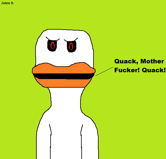 Pissed Off Duck. by Jules2005 on DeviantArt