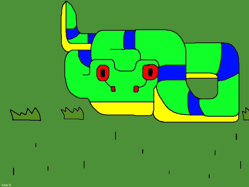 Cartoon Snake. by Jules2005 on DeviantArt