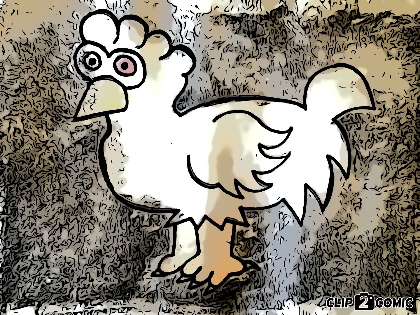Cartoon Chicken Drawing. by Jules2005 on DeviantArt