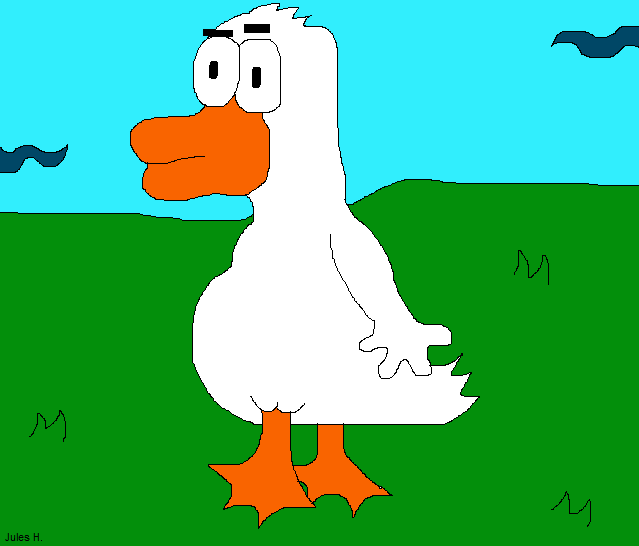 Cartoon Duck 13. by Jules2005 on DeviantArt