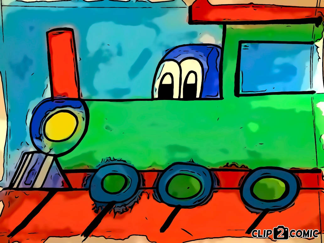 Cartoon Train Drawing. by Jules2005 on DeviantArt