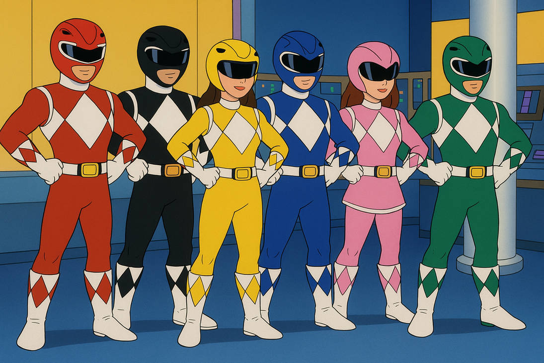 Disney Mighty Morphin Power Rangers. by Jules2005 on DeviantArt