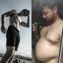 75lbs gained