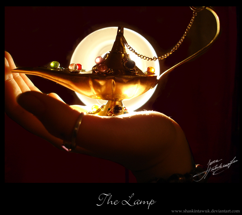 the lamp