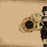 Steampunk Girl Wallpaper