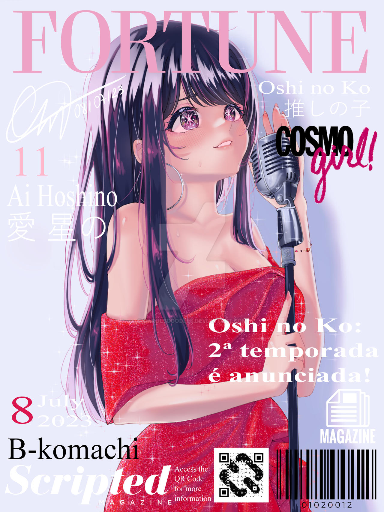 Anime Oshi no Ko: 2ª temporada é anunciada e 1ª temporada está