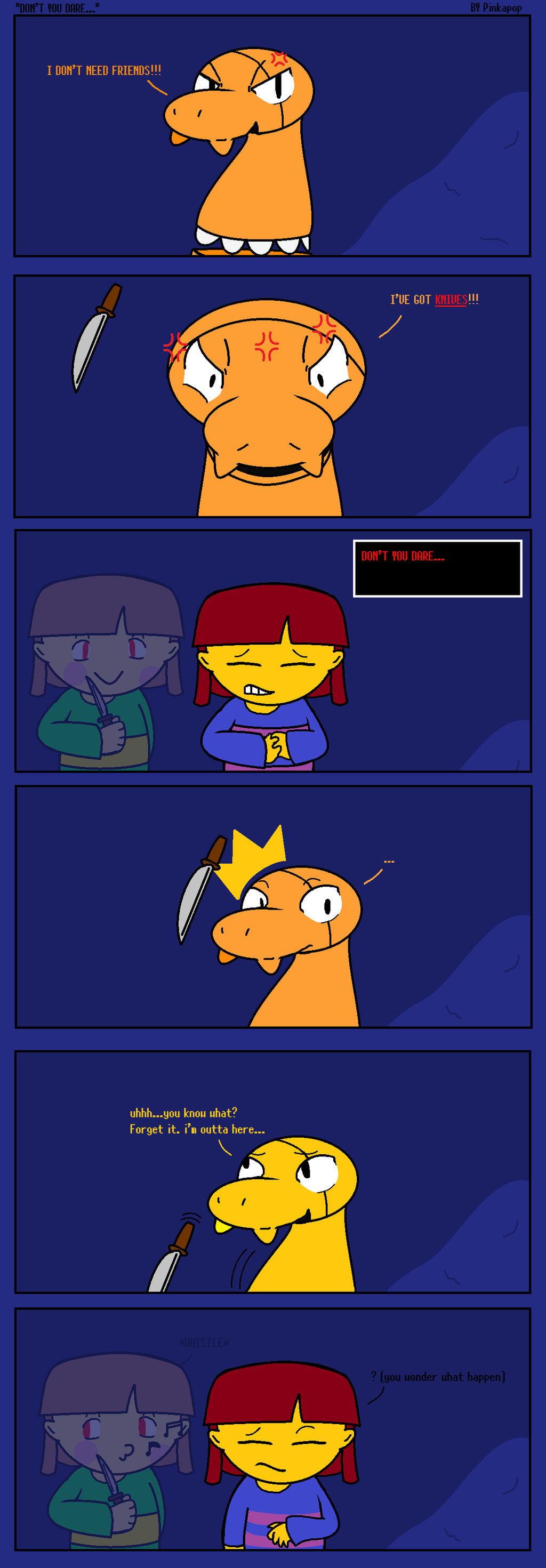 'Don't You Dare' Comic