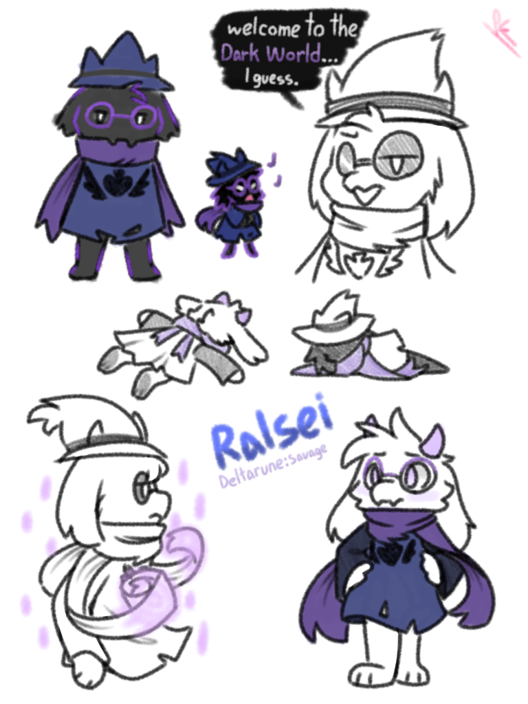 Vampire Ralsei Deltarune: Savage - Prince Ralsei by Pinkapop on DeviantArt