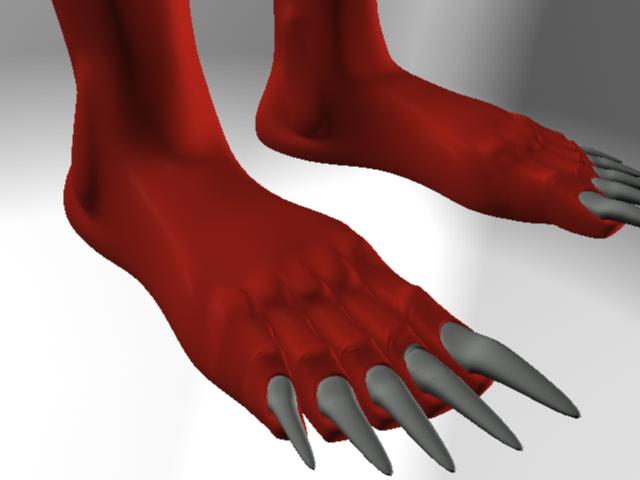 demon feet by dablack99 on DeviantArt
