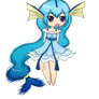 Vaporeon Chibi Girl