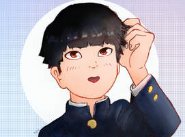 Kageyama 'Mob' Shigeo redraw