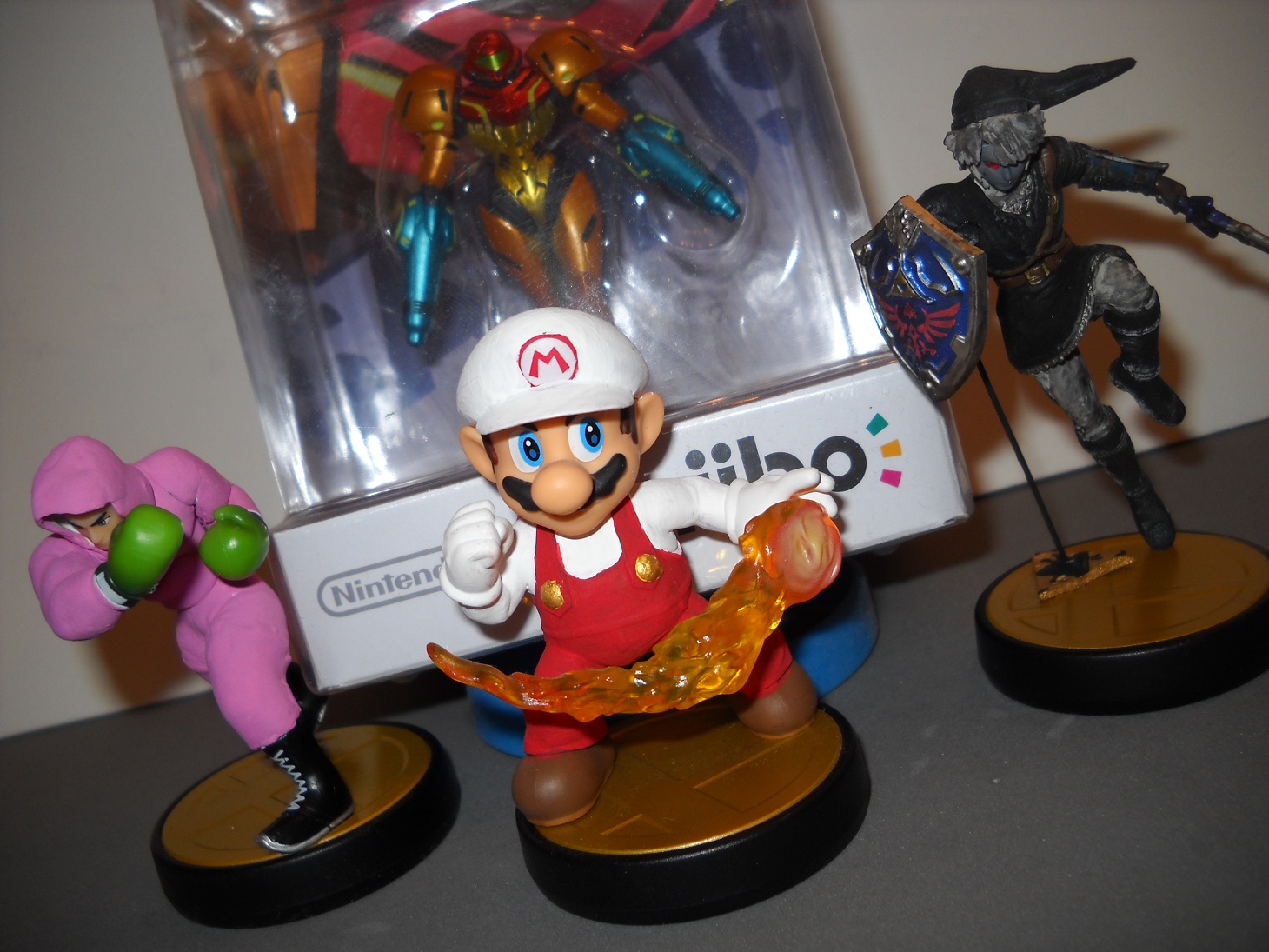 Custom Nintendo amiibo Link Mario Samus Little Mac