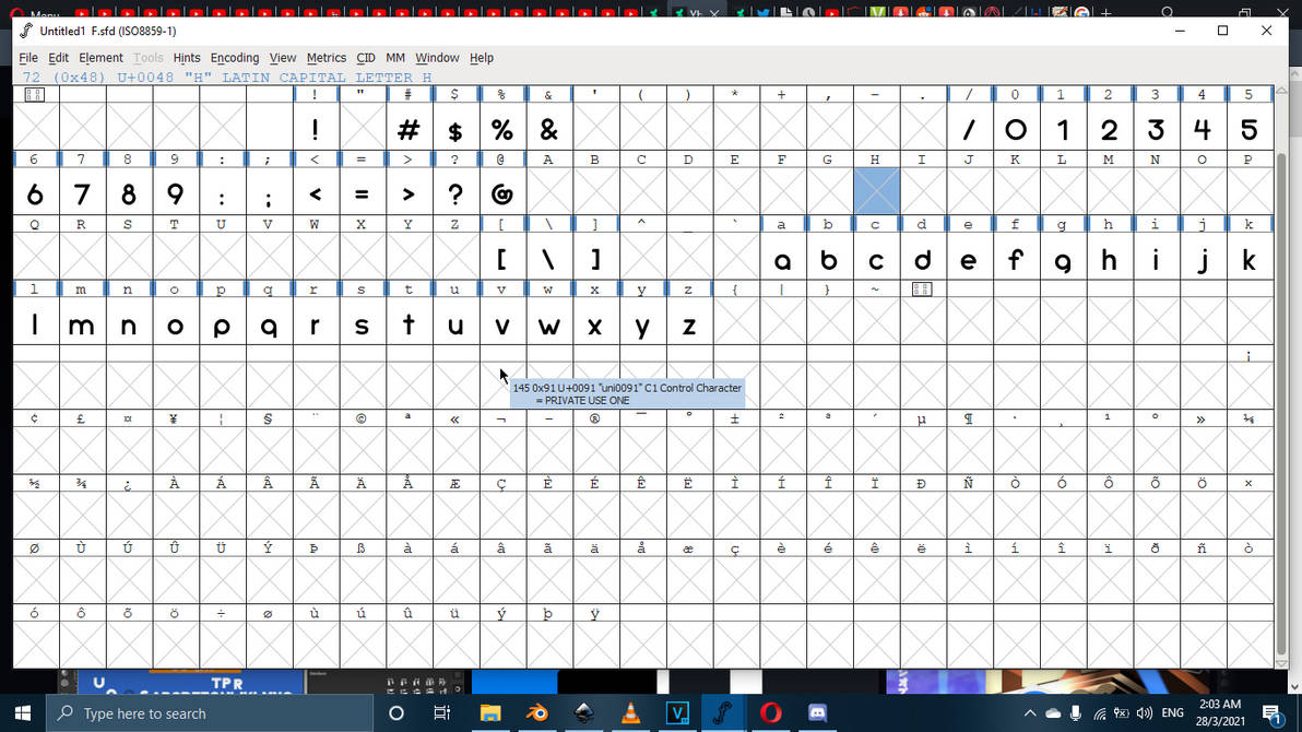importing letters into fontforge by YbtStudios on DeviantArt