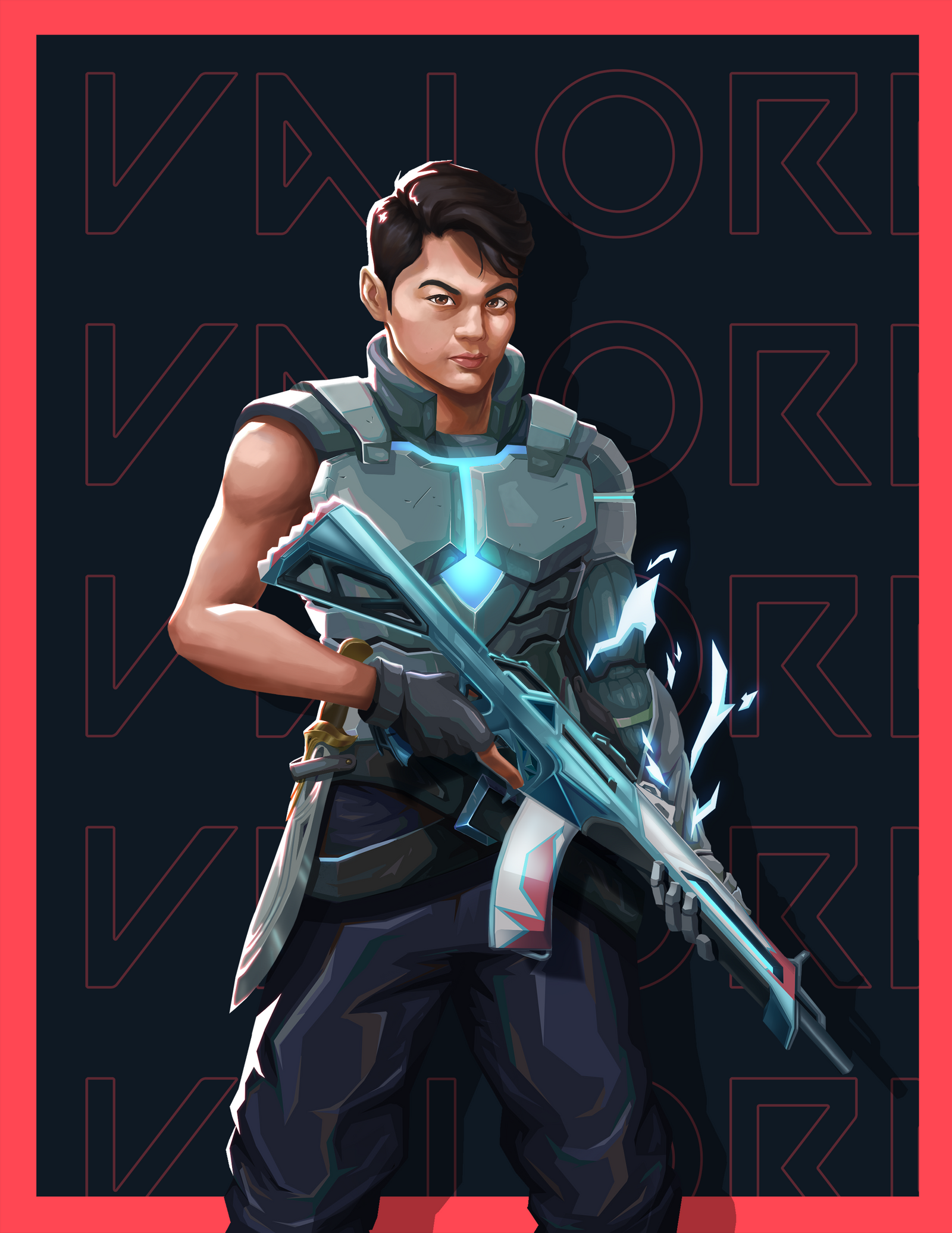 Valorant Custom Character Art by kinderodney on DeviantArt