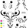 Princess Anna Tracing Stencil: Winter Bodice