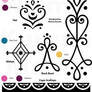 Princess Anna Tracing Stencils: Various Items