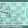 Sonic Channel Wallpaper - Sonic and Lilly
